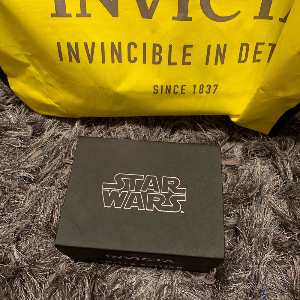 Darth Vader Star Wars series Invicta watch.